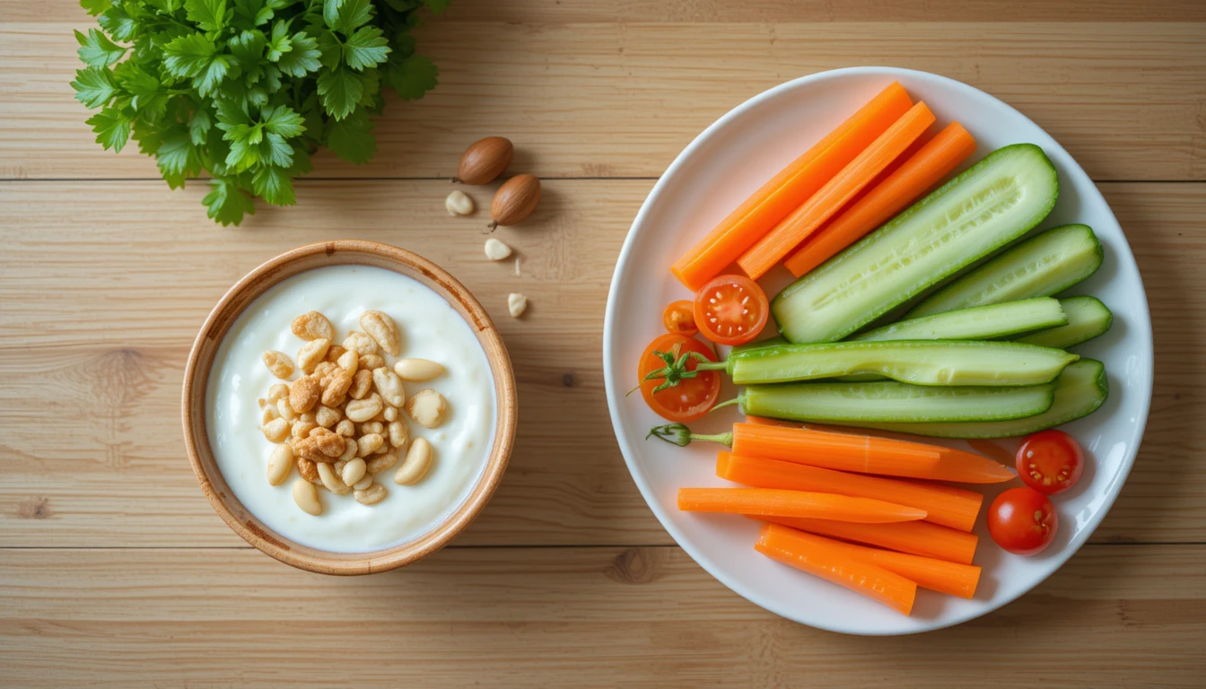 제로 칼로리 오이 당근 스틱