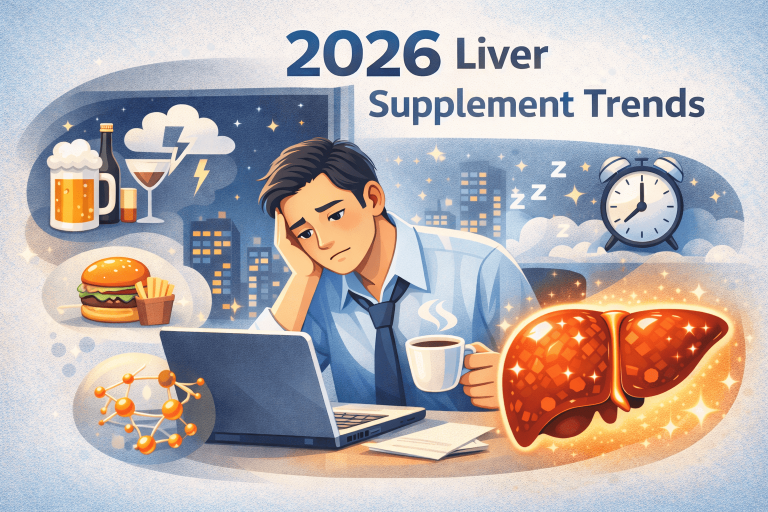 2026 간영양제 트렌드 (밀크씨슬, 비타민B, 피로)