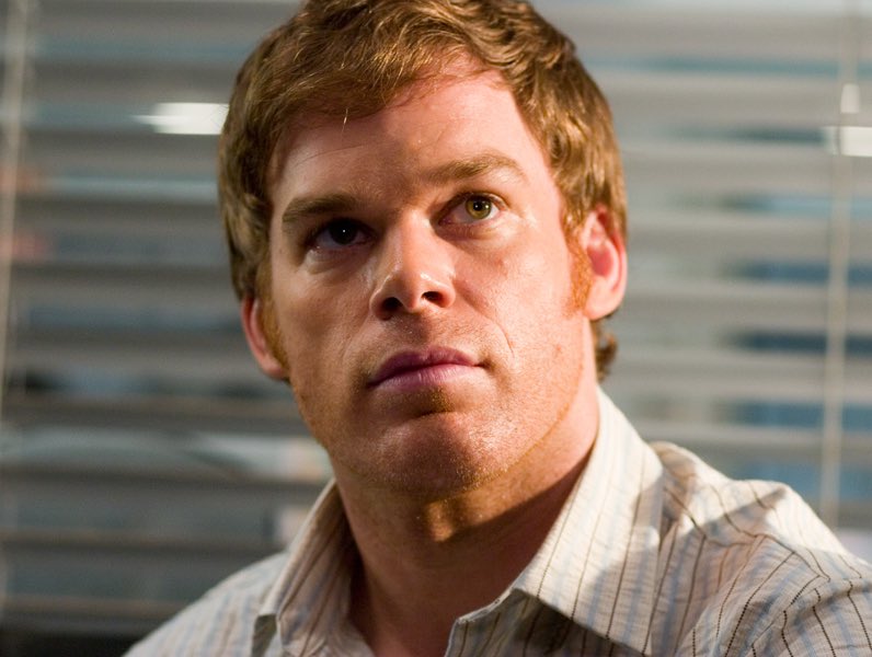덱스트 모건 역의 Michael C. Hall