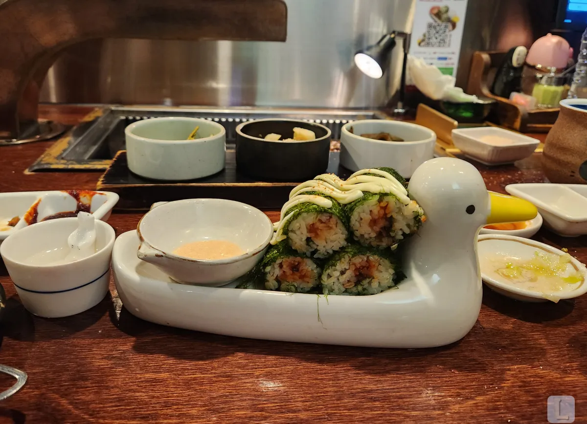 대구-중구-소고기-야키니쿠-맛집-킨슈-서비스-감태말이
