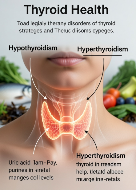 갑상선 기능 저하증과 항진증 차이 관련 사진