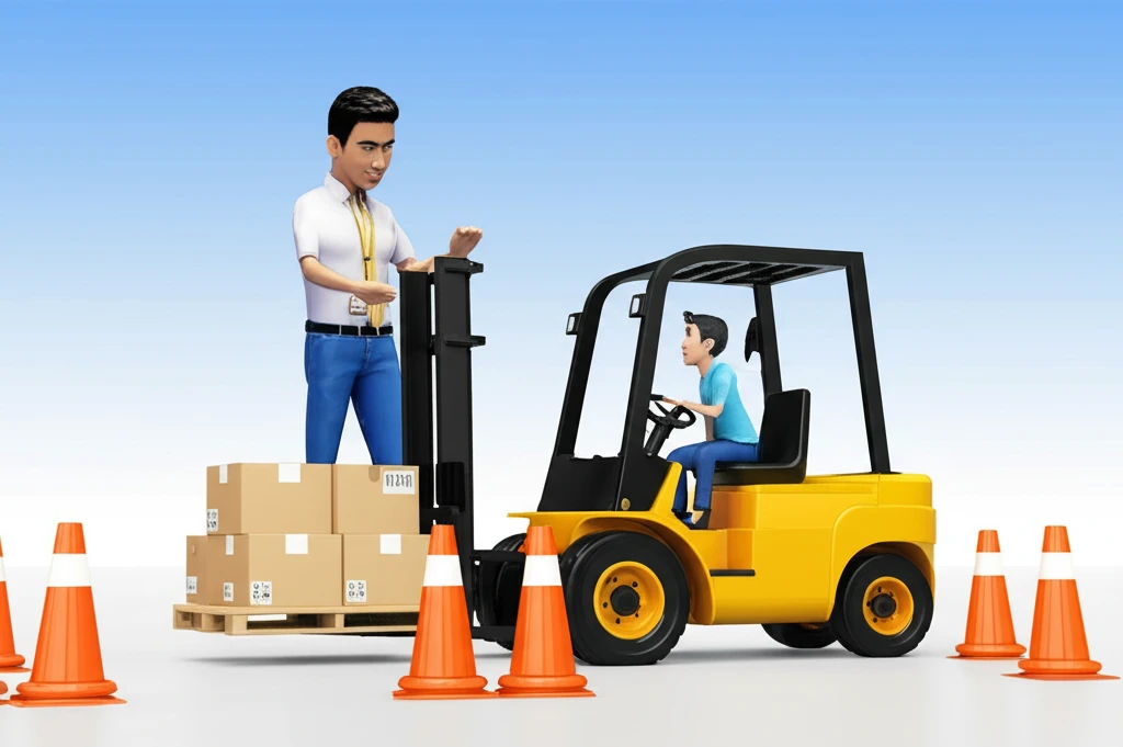 초보도 가능한 지게차 면허 취득 핵심..