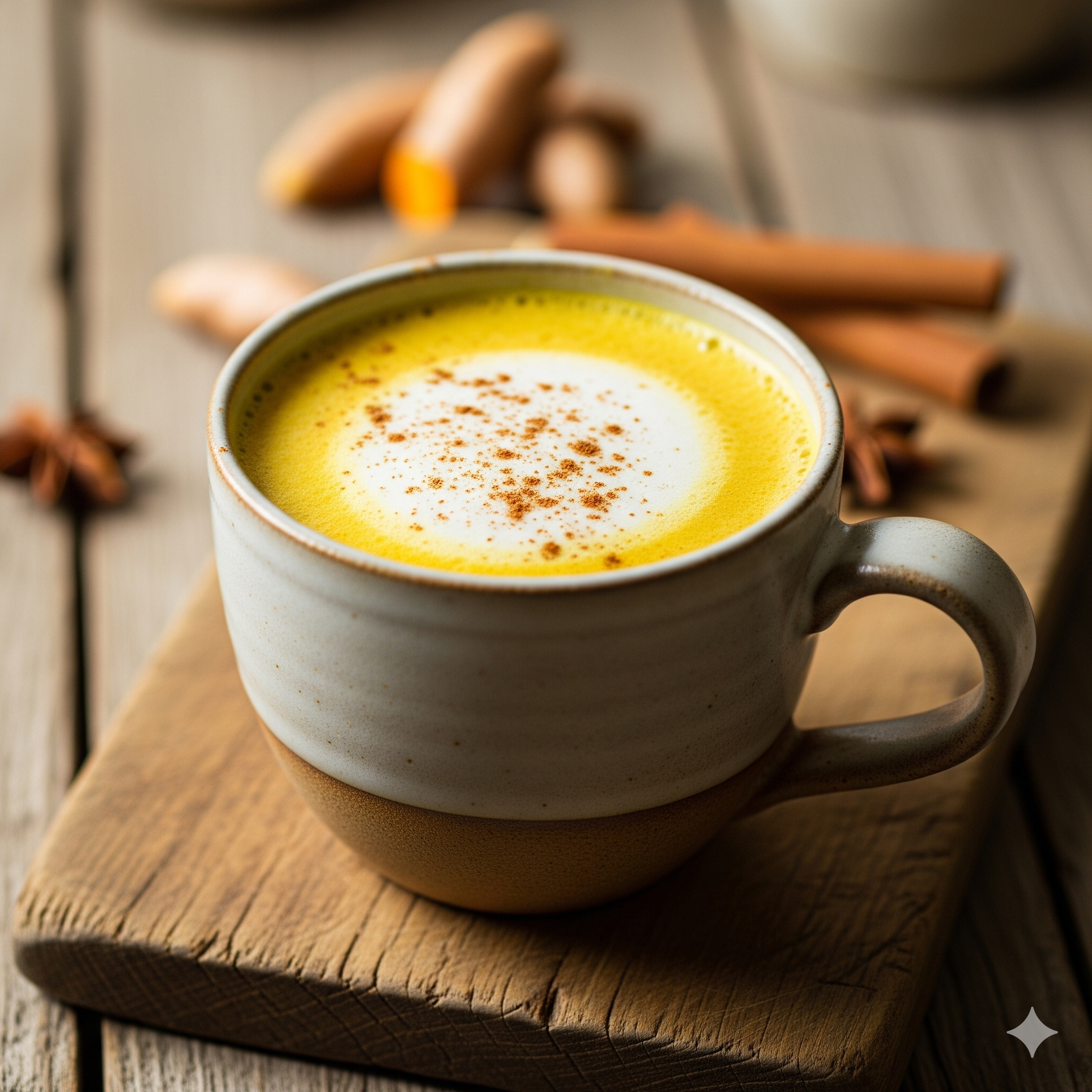 건강 요리 레시피 강황 라떼