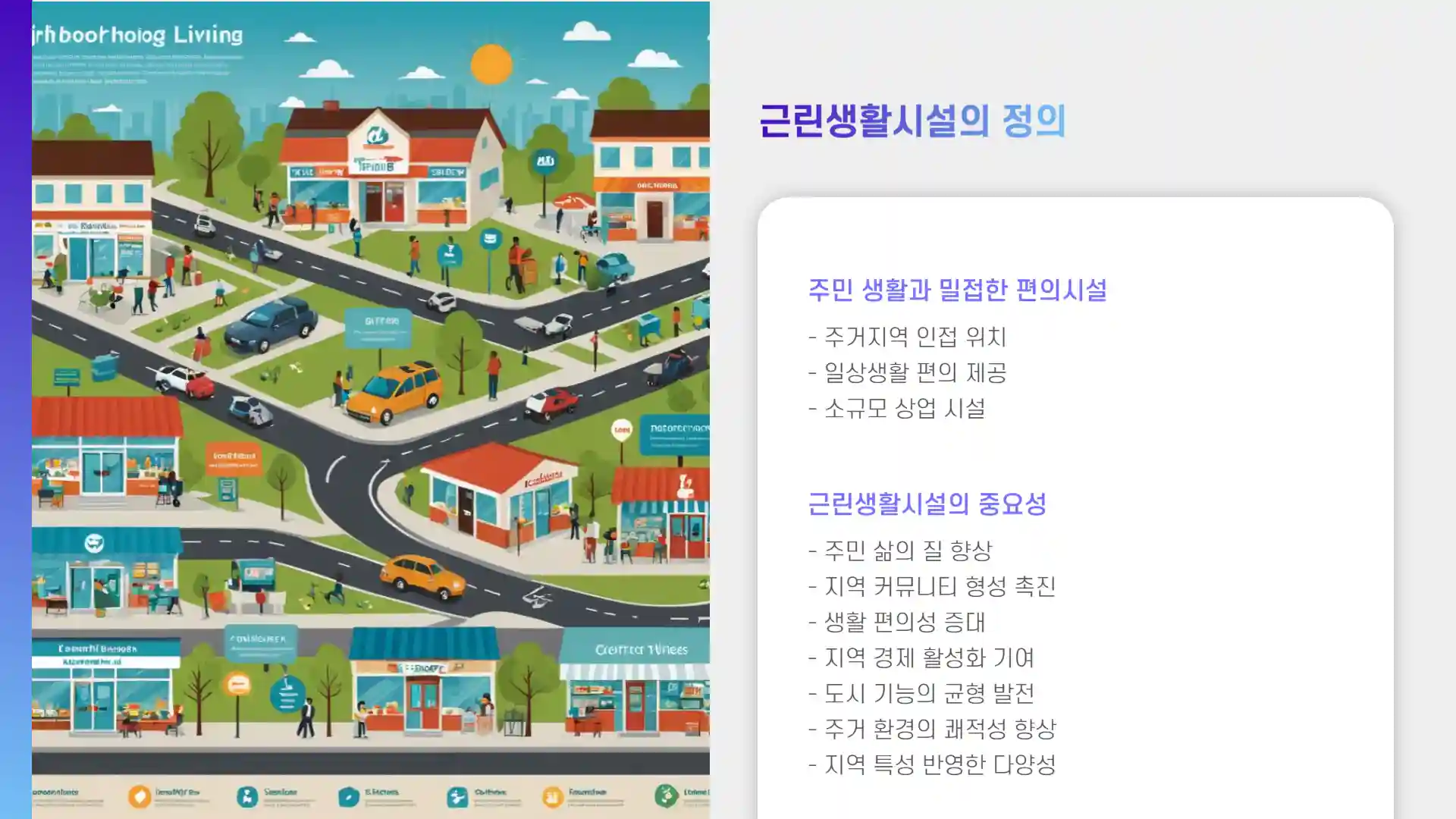 근린생활 시설이란 1종 2종 비교