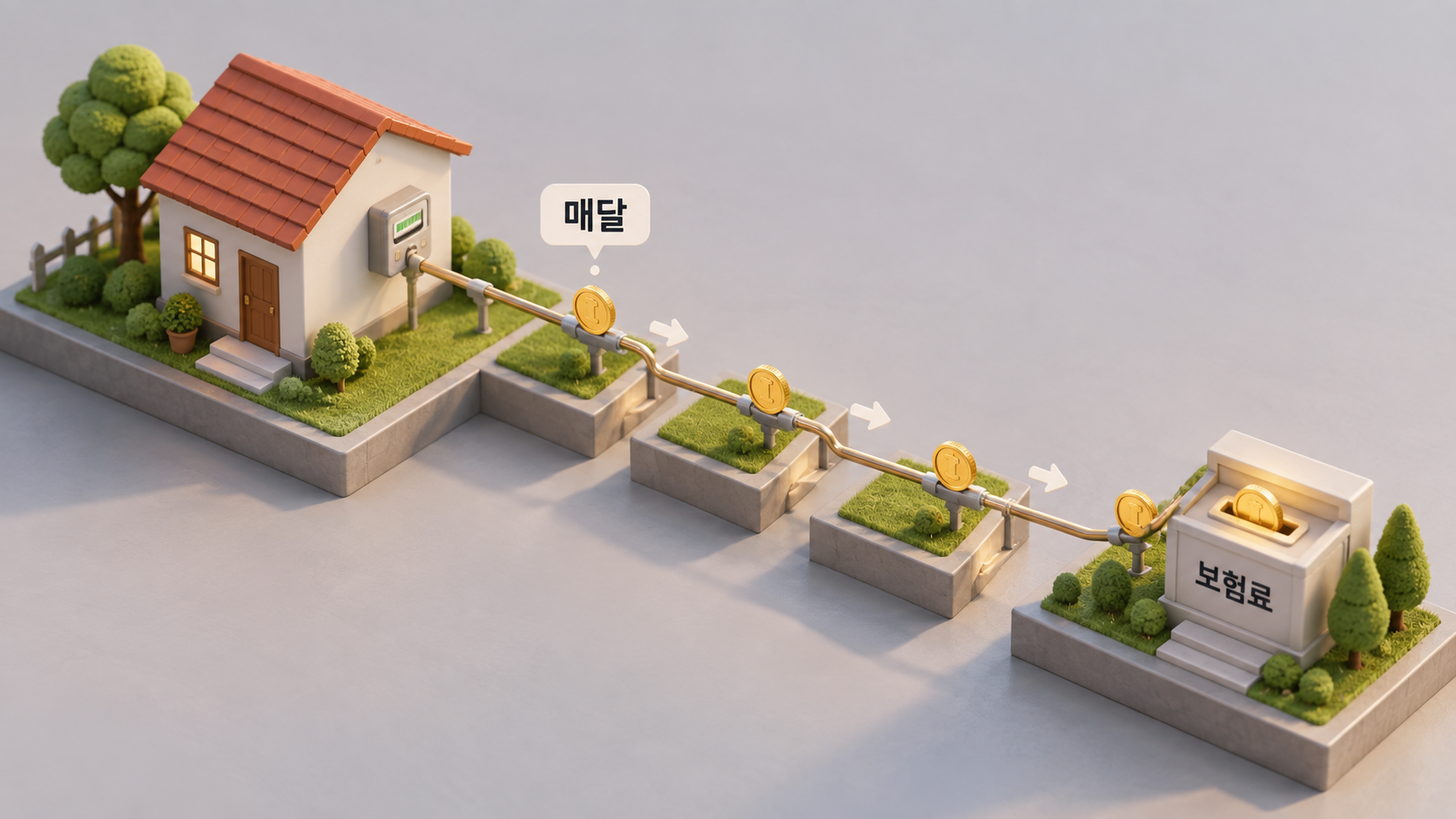 매달 나가는 보험료