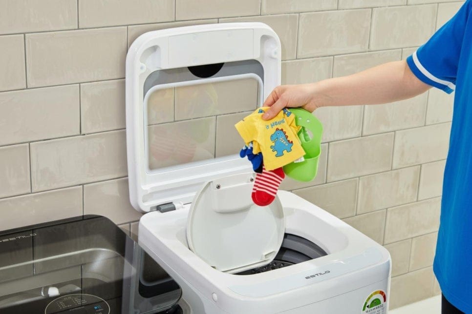 소형 세탁기 살균 삶음 기능 온도