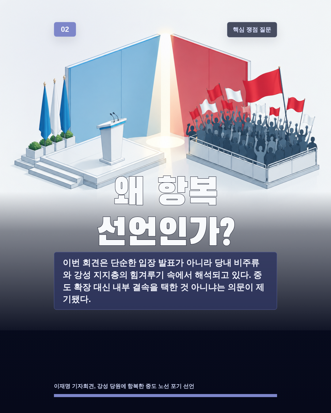 왜 항복 선언인가?