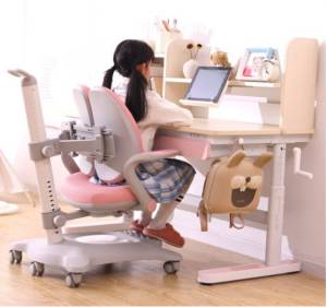 에스메라다 어린이 초등학생 바른자세 높이조절 책상 의자 세트 기본형