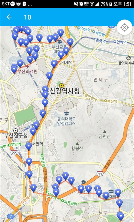 부산버스 버스노선 검색, 버스 도착 정보, 부산버스 정류장 위치정보 확인