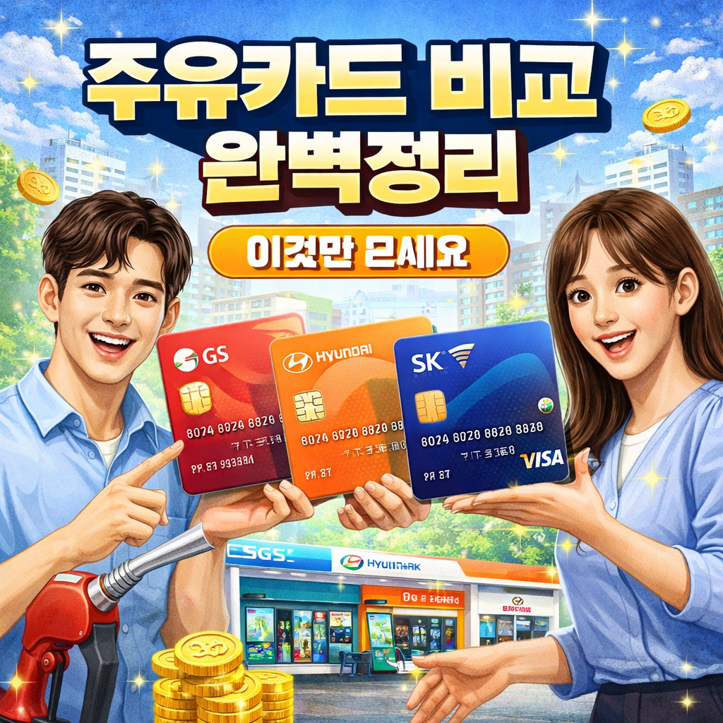 주유 할인 카드 TOP7 혜택 비교하러 가기