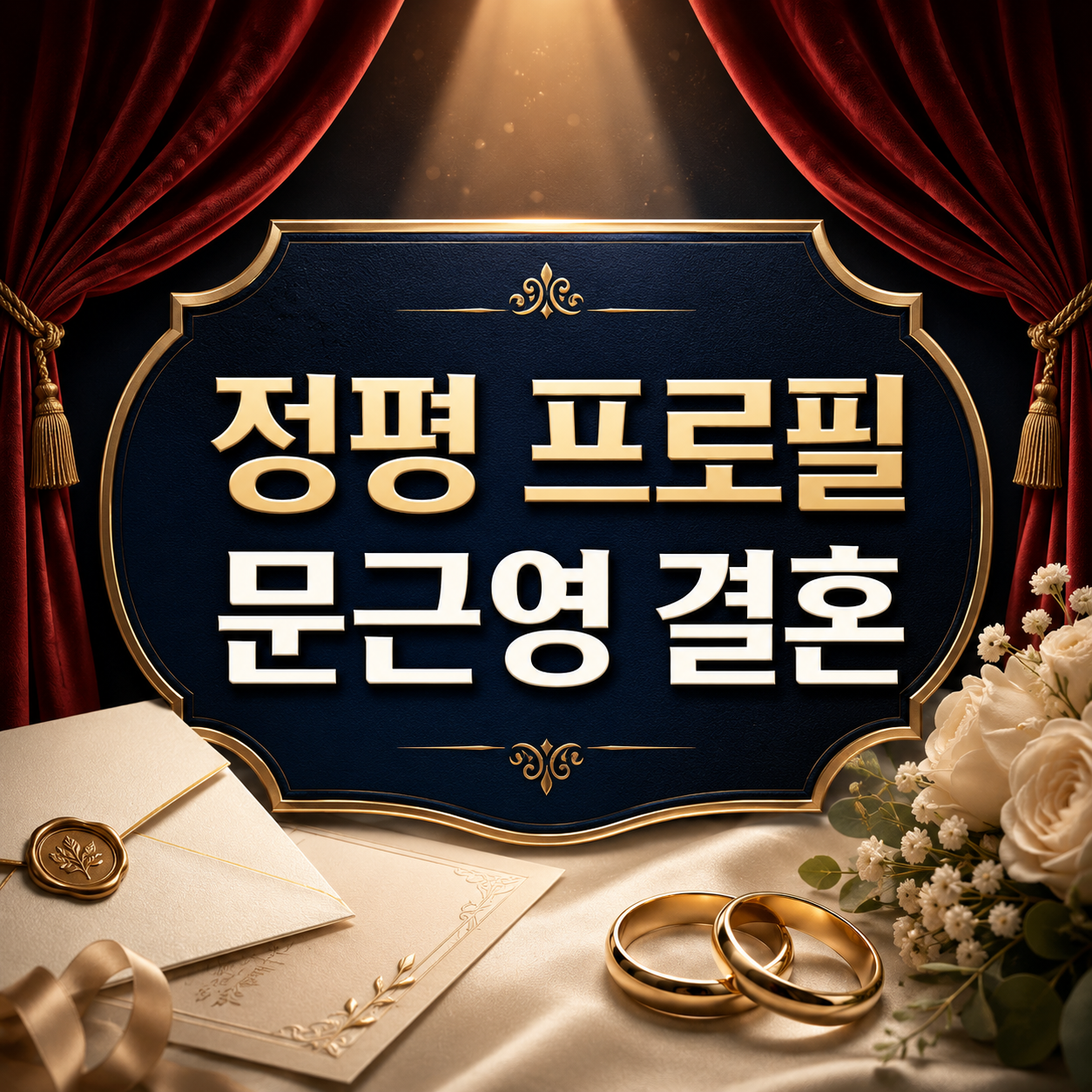 배우 정평 프로필 문근영 결혼 나이