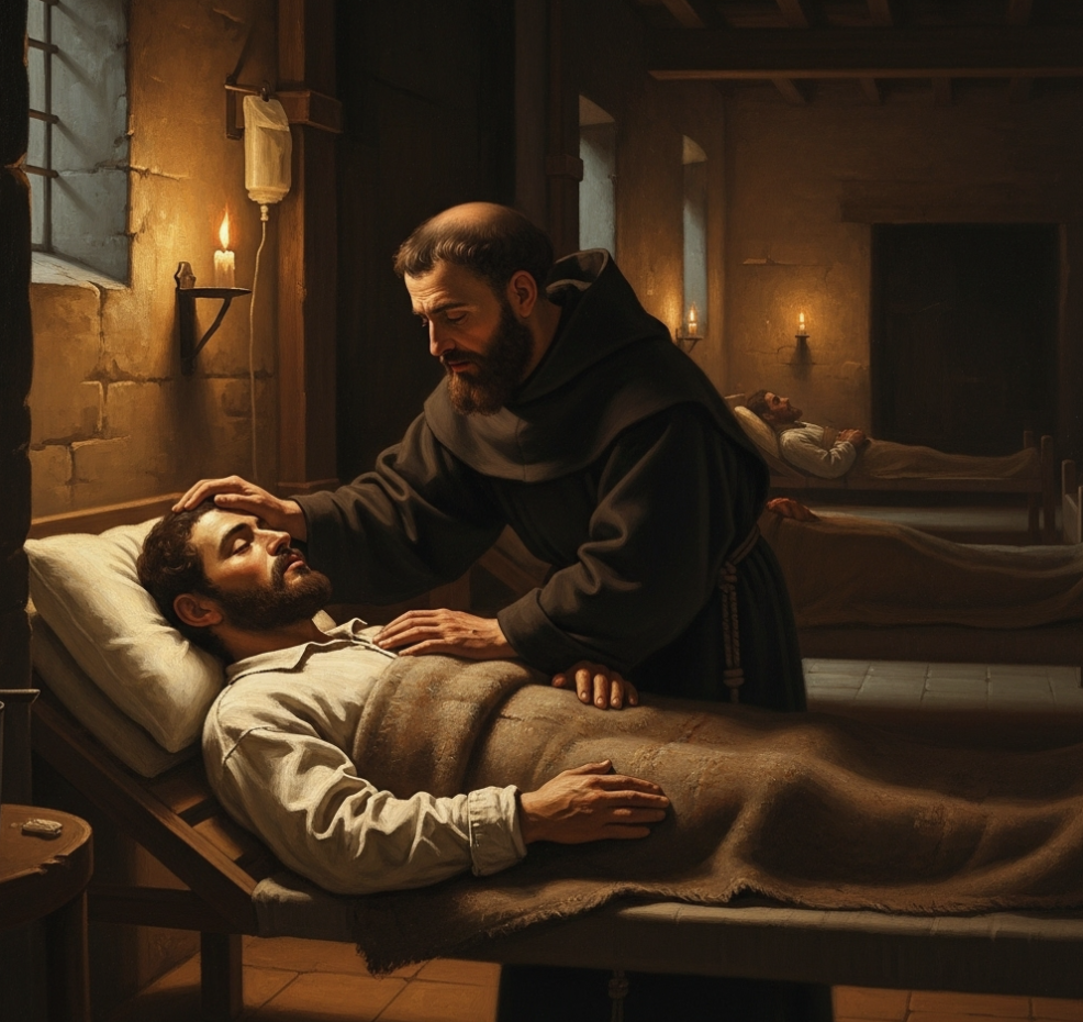 병상에서의 위로, 천주의 성 요한께 드리는 치유 기도