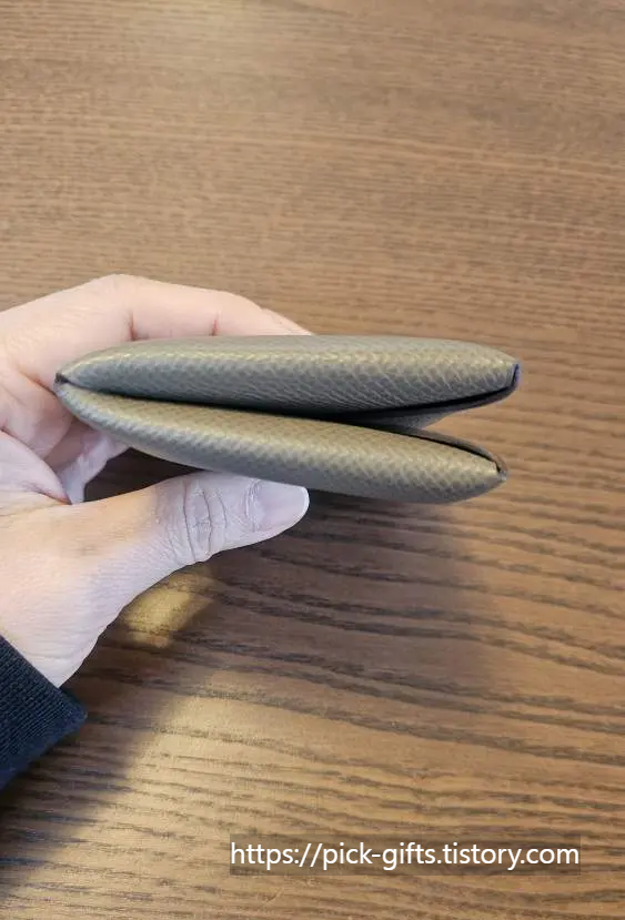 생일 선물로 받은 에르메스 칼비 카드지갑