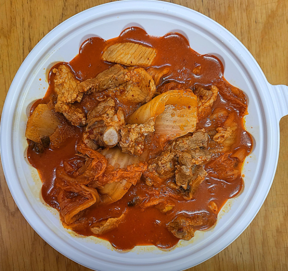 국물갈비김치찜
