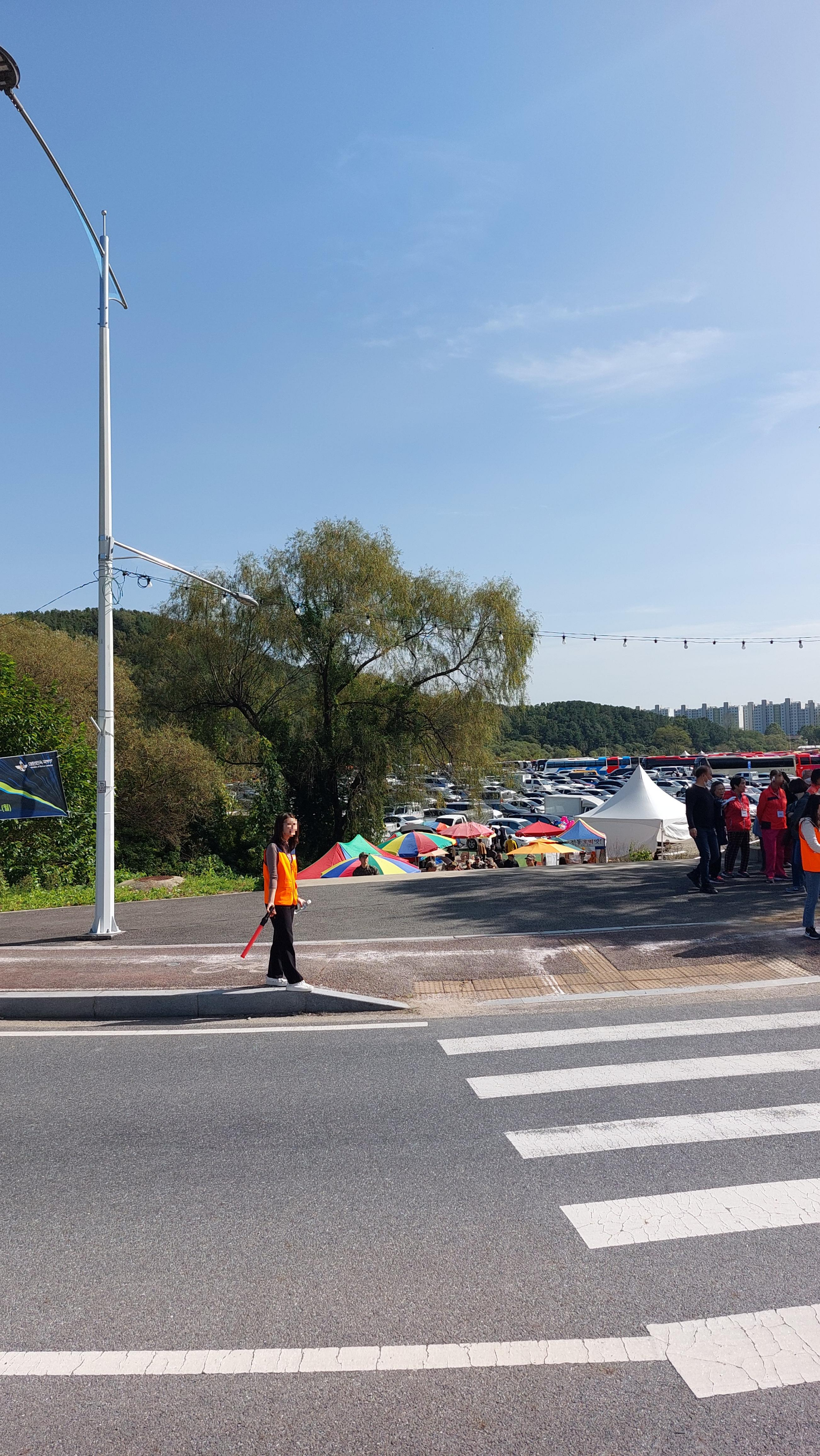 계룡 군문화 축제 주차장
