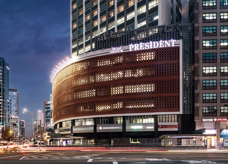 서울시청 앞 프레지던트호텔