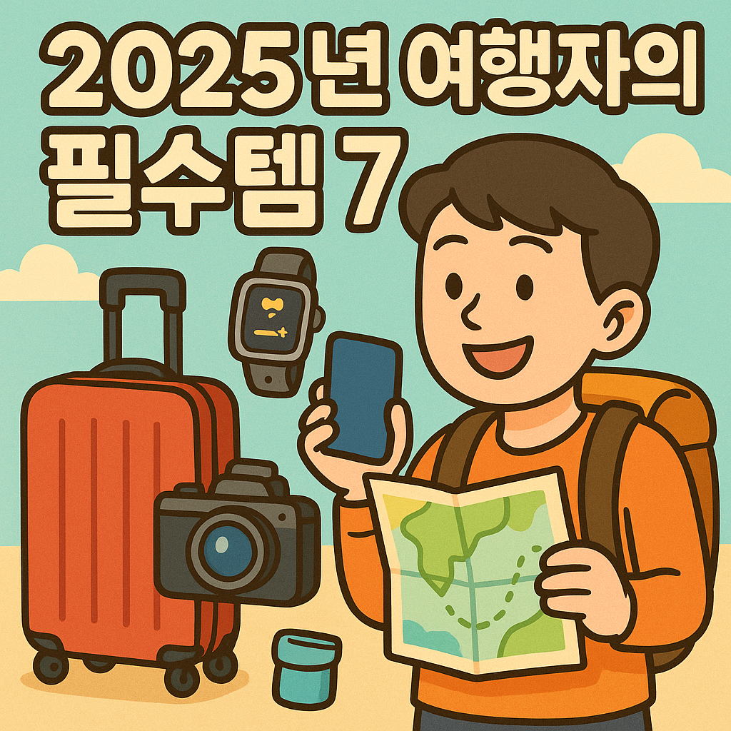 2025년 여행자의 필수템 7가지 관련사진