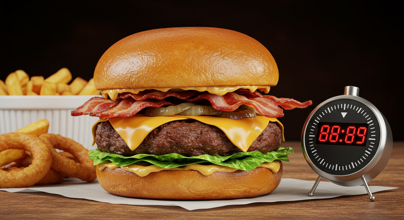 버거페어링 굽기시간 페티두께 토핑조합