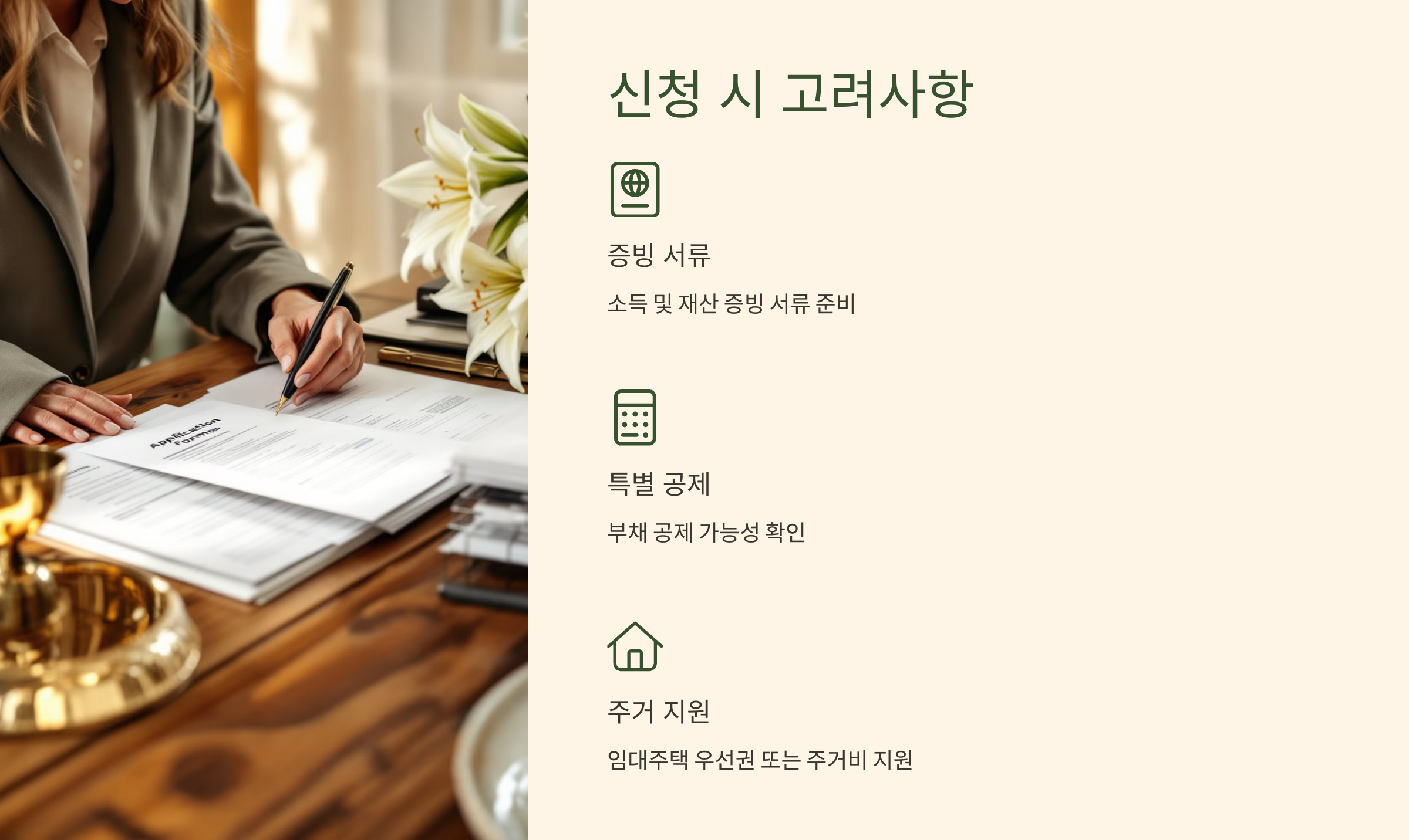 한부모지원금 유의사항