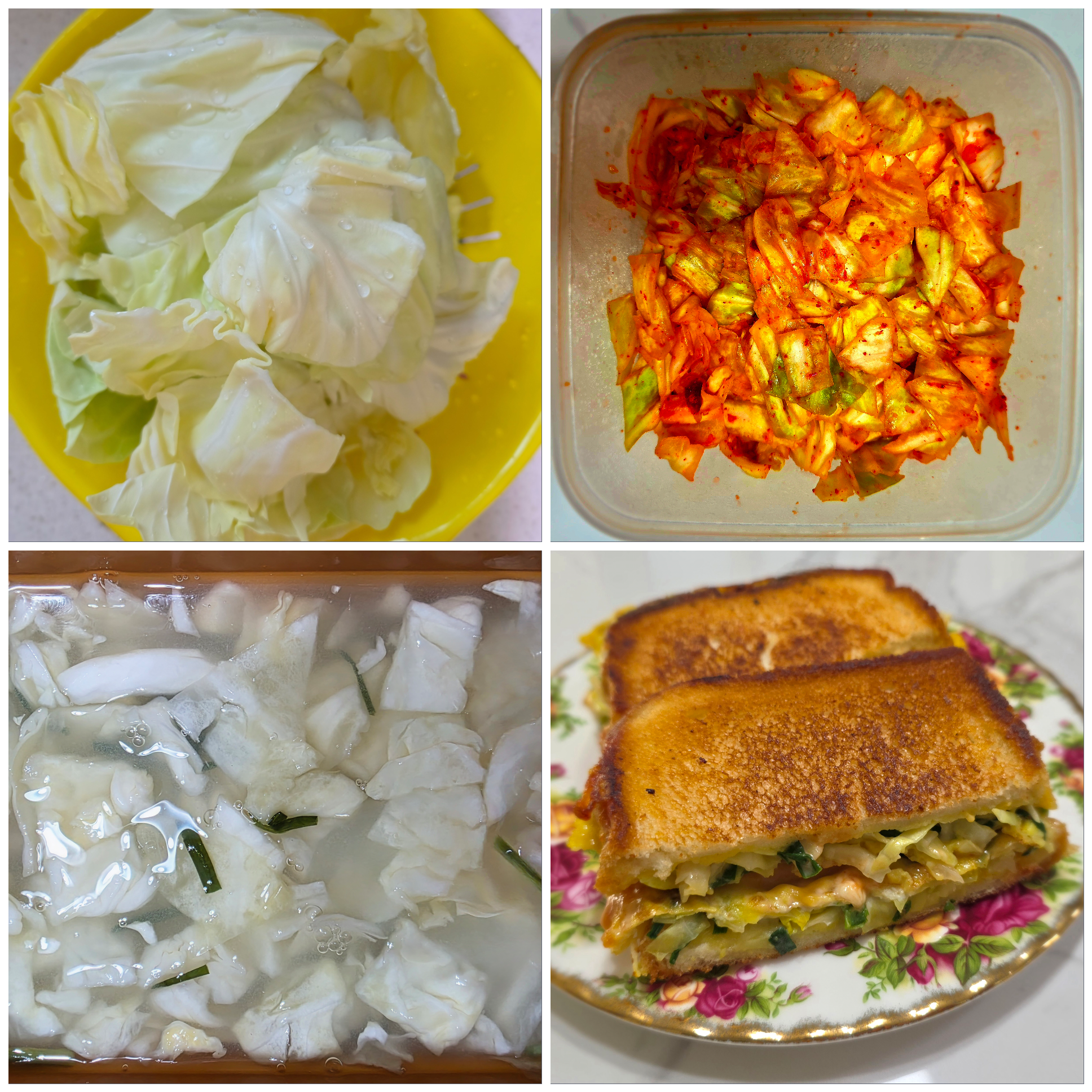 제주도-양배추로-맛있는-음식을-만들었어요.