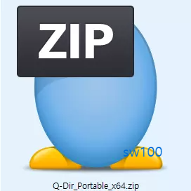 Q-Dir 무설치 버전 살펴보기 1