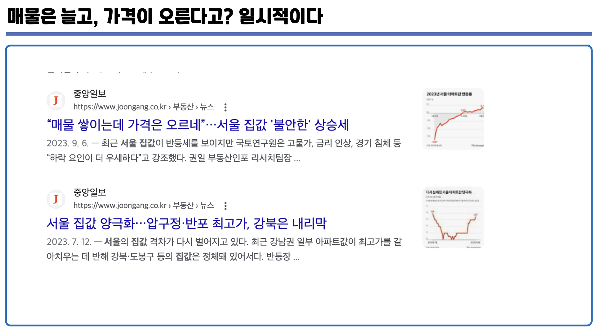 부동산 거래량 해석