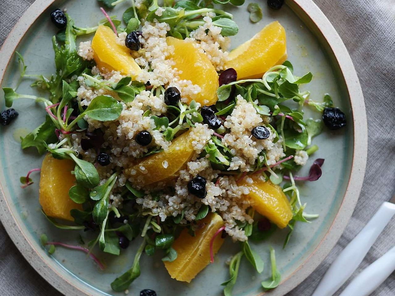 당뇨에 좋은 음식 요리 : 퀴노아 샐러드