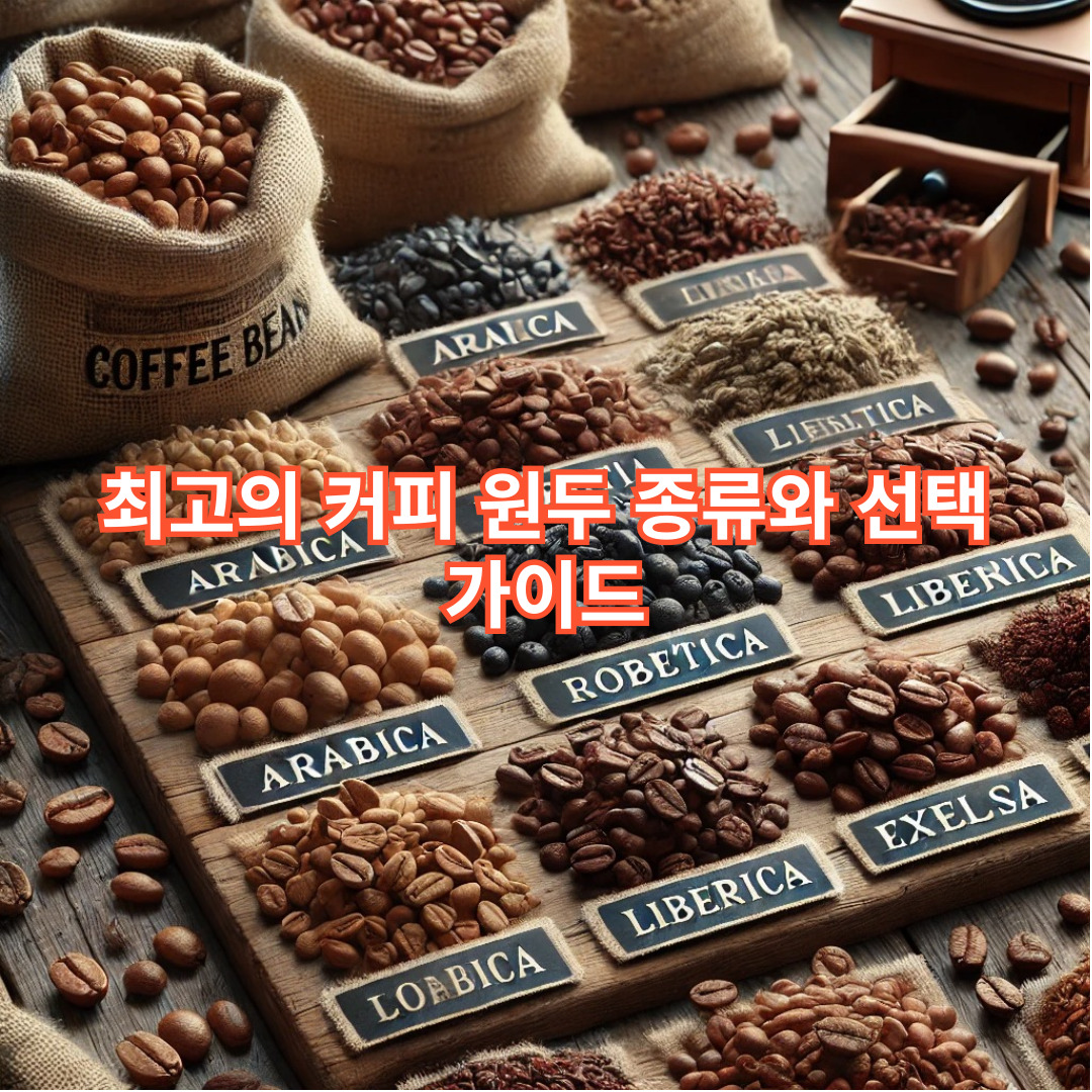 최고의 커피 원두 종류와 선택 가이드