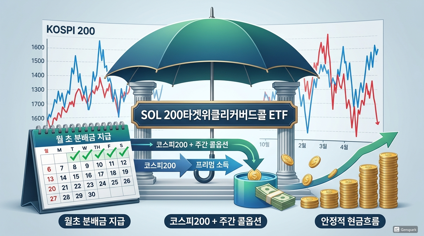 SOL 200타겟위클리커버드콜 ETF 상장