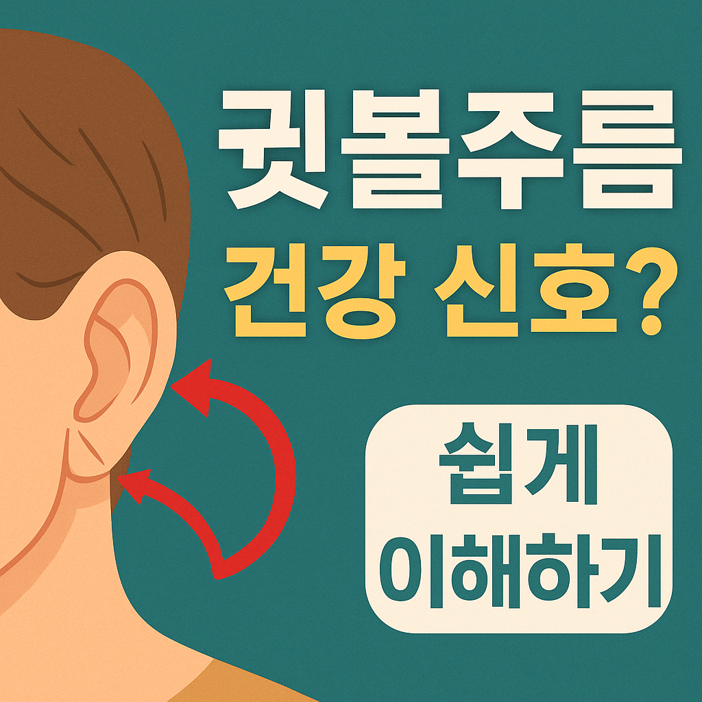 귓볼주름 사진 333