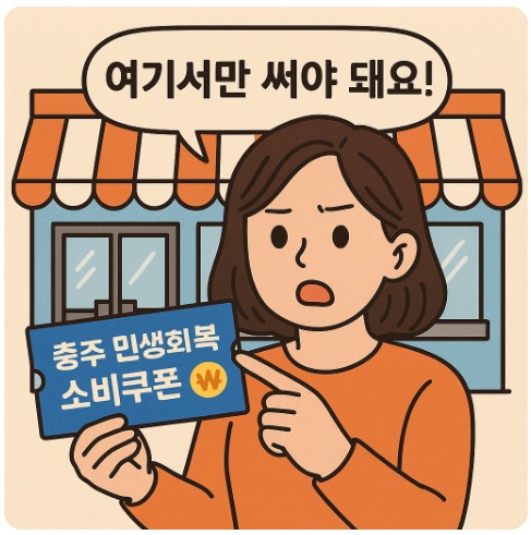 충주시민 민생회복 소비쿠폰 사용처