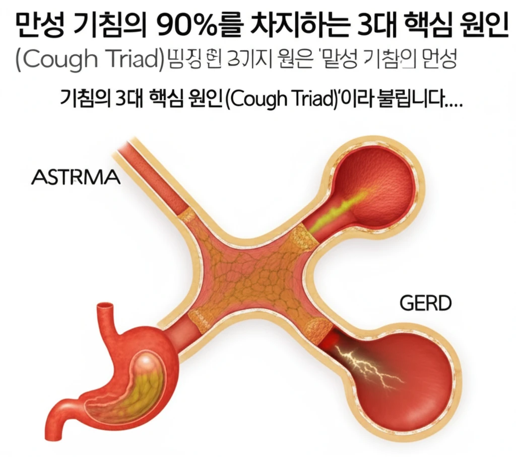 단순 감기가 아닙니다, 만성 기침 8..