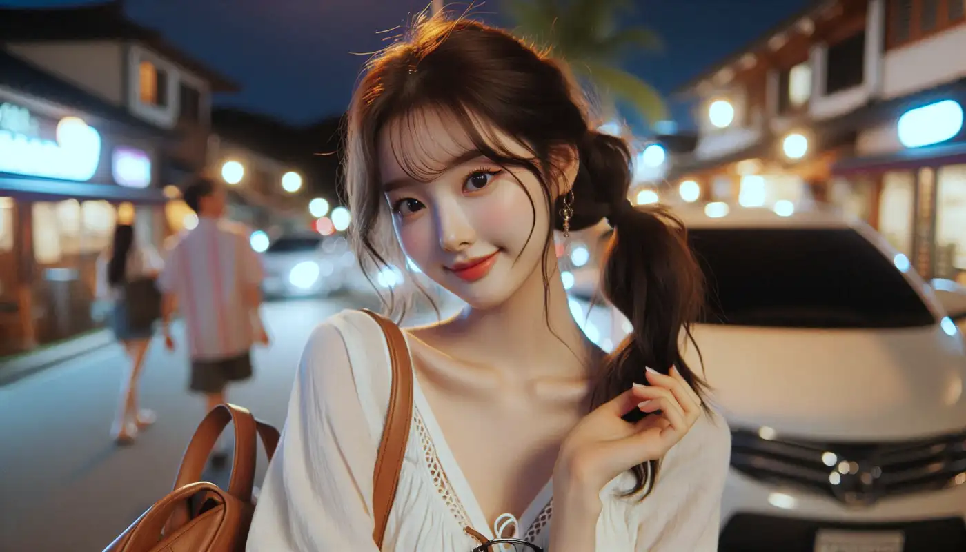 괌-여행시기-1월-2월-관광하는-여성의-모습