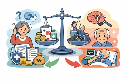 치매보험금 지급기준에서 경증과 중증 판정에 따른 지급 구조9