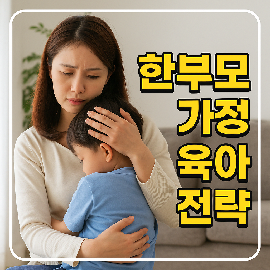 한부모 가정 육아 전략