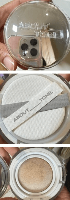 어바웃톤-팩트-외관-퍼프-담지체