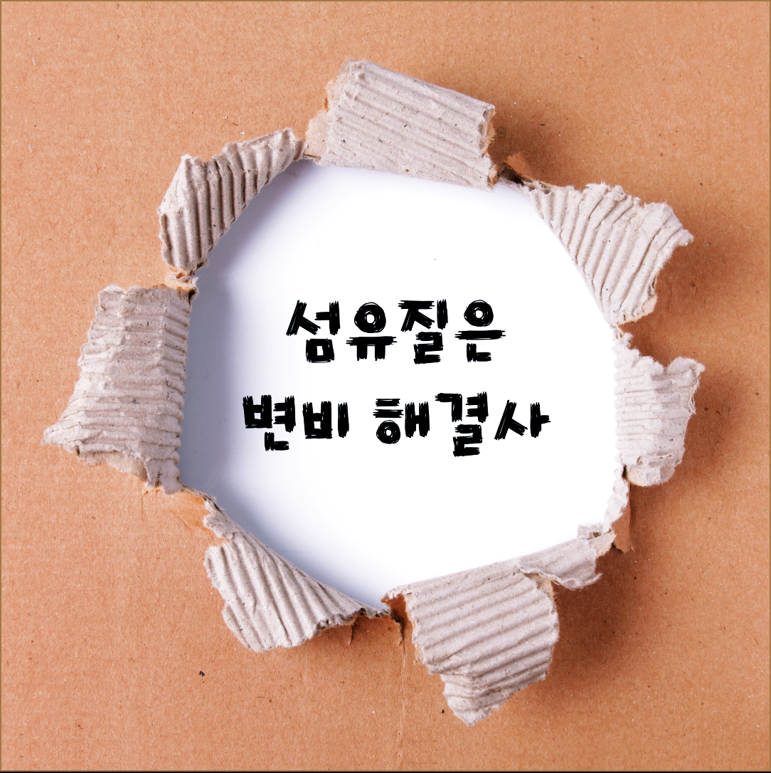섬유질은 변비 해결사