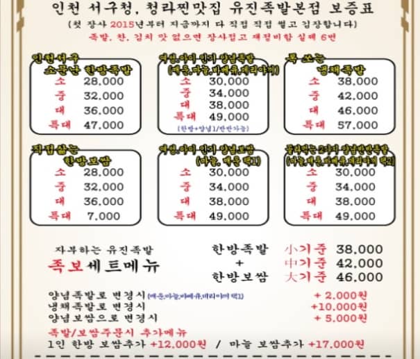 유진족발