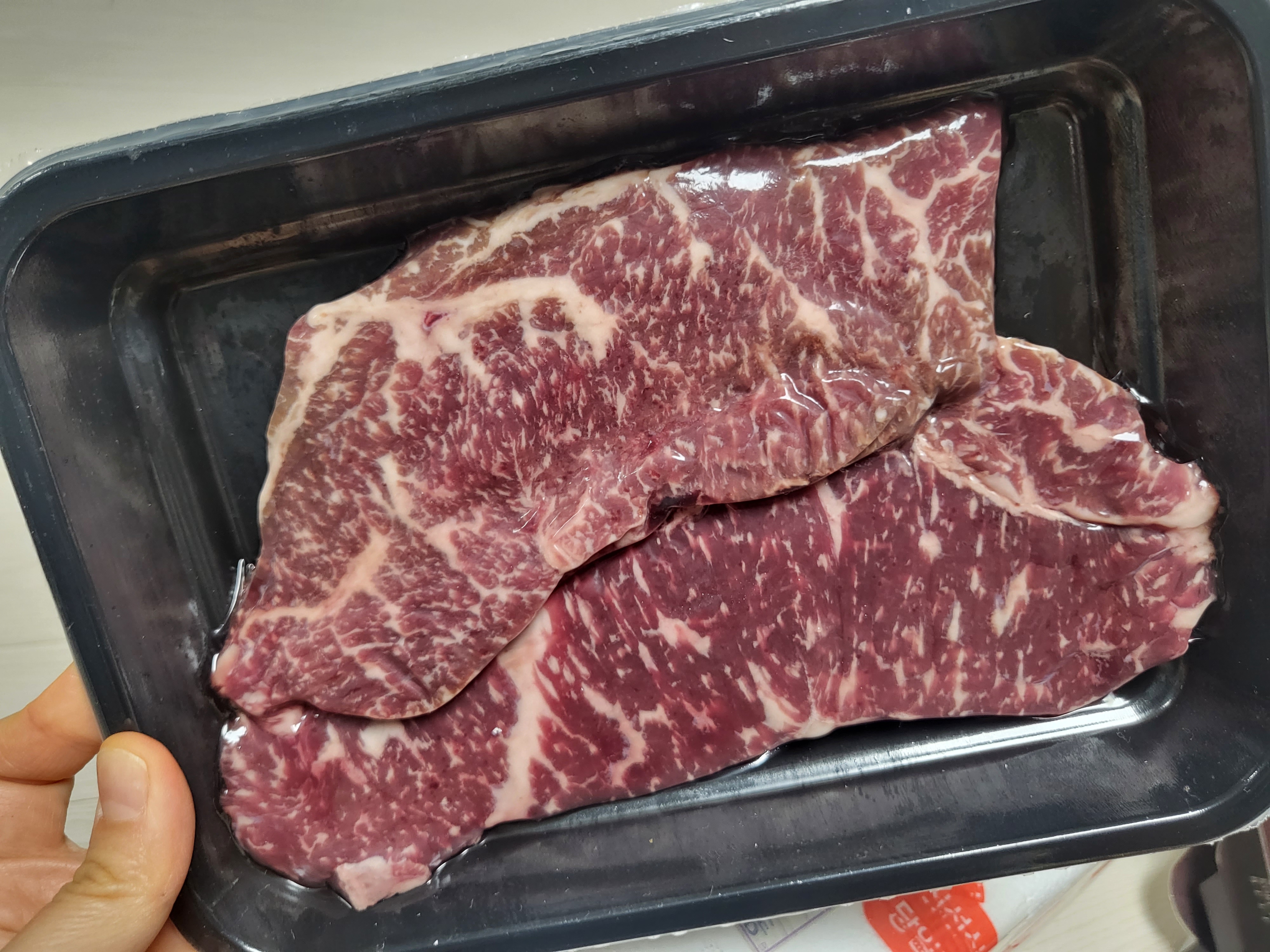 마장동 고기팩트 한우채끝살 1+