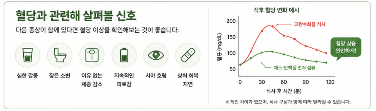 혈당 이상과 함께 확인해야 할 갈증 잦은 소변 피로