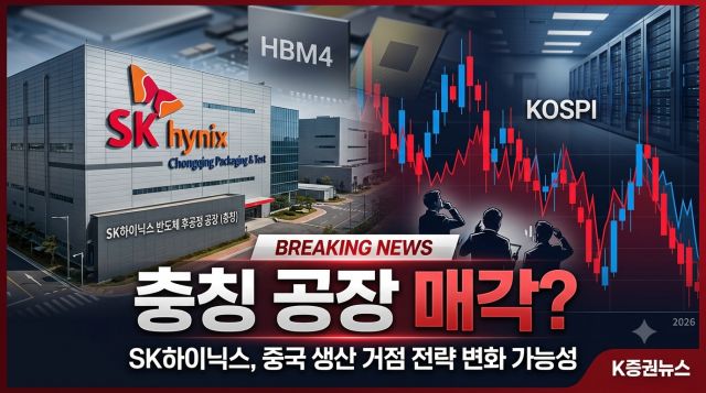 SK하이닉스 중국 충칭 공장 지분 매각 검토와 주가 영향