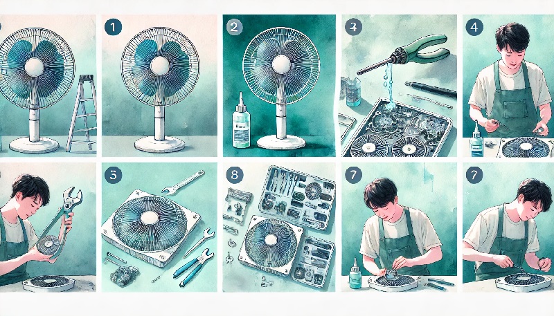 선풍기에서 끼익 소리가 날 때, 무시하면 안 되는 이유와 해결법
