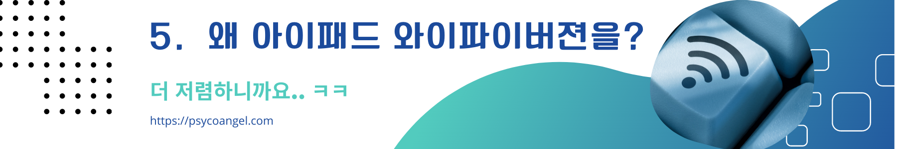 아이패드 와이파이 버젼