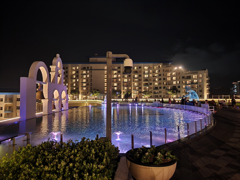 산토리니광장-야경1