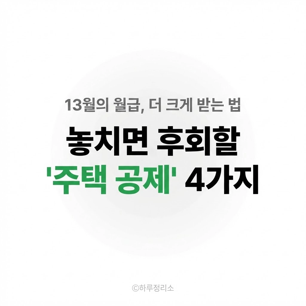 집 산 사람만 누리는 '13월의 월급' 치트키, 이것 안 챙기면 200만 원 손해 봅니다 (종합)