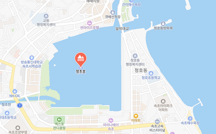 위치 지도 캡처 사진