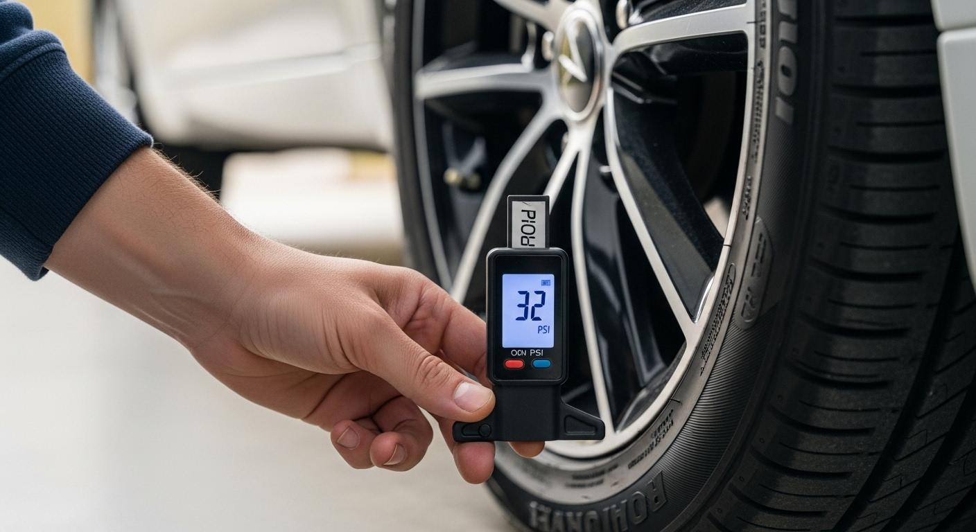 자동차타이어공기압