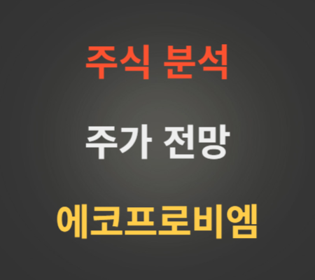 에코프로비엠 주가 및 향후 전망 분석