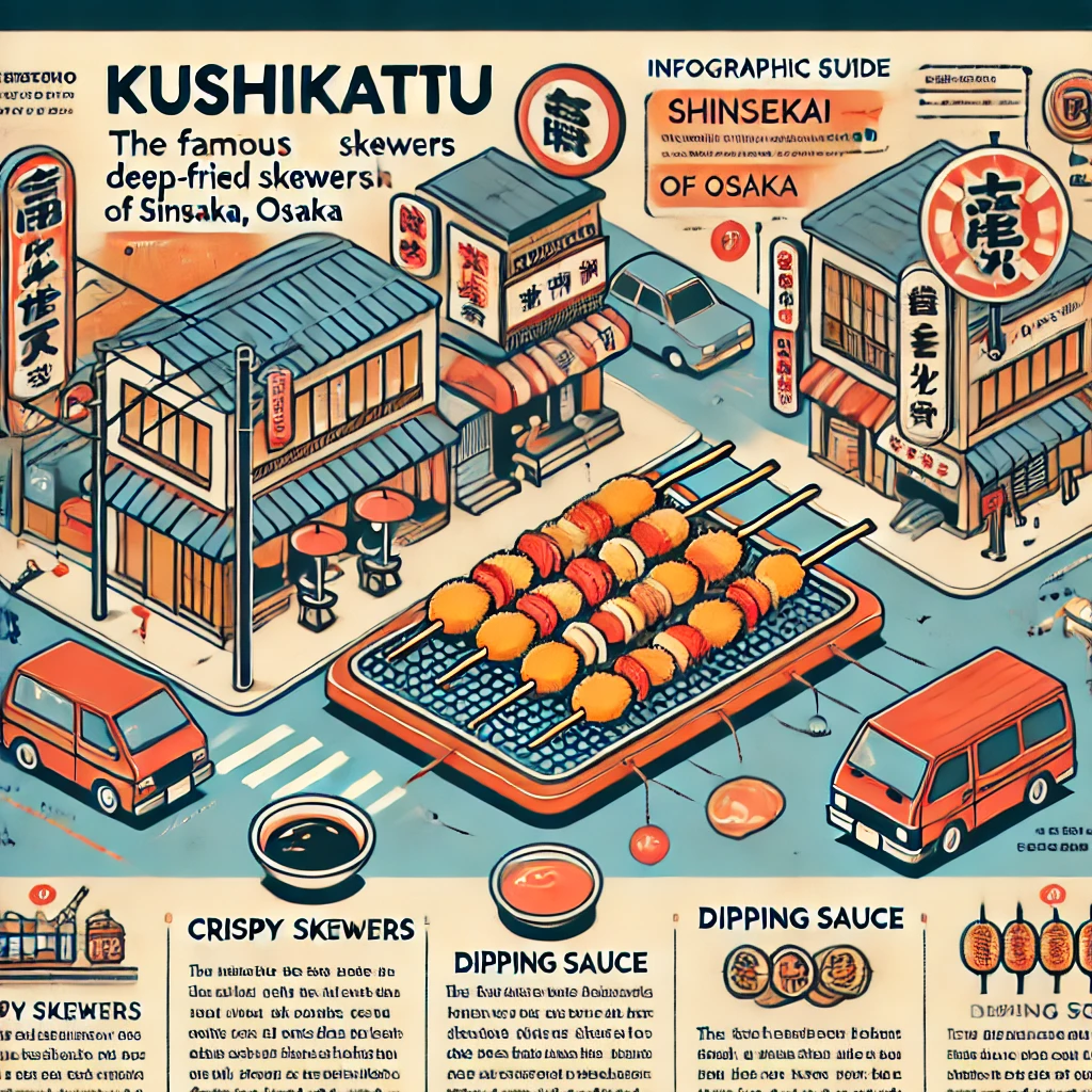 신세카이의 명물, 쿠시카츠란?