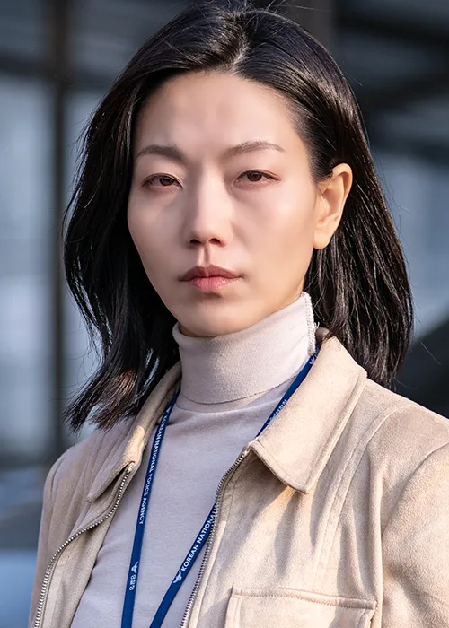 드라마 &quot;괴물&quot;에서 오지화 역할을 맡은 김신록 배우